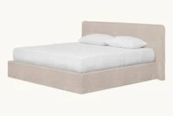 Neva Bed -SIXPENNY STORE neva bed light weight linen oat flour product king