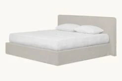 Neva Bed -SIXPENNY STORE neva bed medium weight linen jasmine rice product king