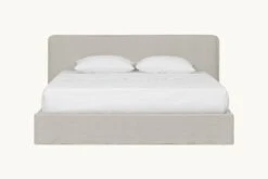 Neva Bed -SIXPENNY STORE neva bed medium weight linen jasmine rice product pdp2 king