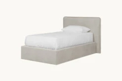 SIXPENNY STORE -SIXPENNY STORE neva bed medium weight linen jasmine rice product pdp3 twin slipcover