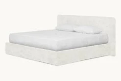 Neva Bed -SIXPENNY STORE neva bed recycled faux fur dandelion poof product king