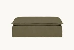 Neva Dining Bench Slipcover Only 25 Neva Dining Bench Slipcover Only -SIXPENNY STORE neva bench cotton canvas quiet sage product