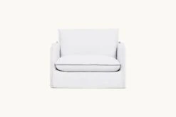 Neva Chair Slipcover Only -SIXPENNY STORE neva chair cotton linen pacific pearl product 0cd9b0e4 e91a 4dff b00f e9fff8d41085