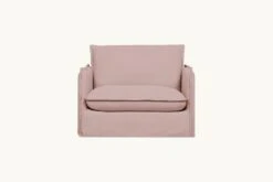 Neva Chair Slipcover Only -SIXPENNY STORE neva chair cotton linen sundazed coral product 62b81cfb 32d6 47e3 833a 75ca9b65d0ac