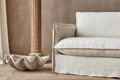 Neva Chair -SIXPENNY STORE neva chair washed cotton linen corn silk product PDP6