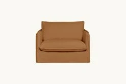 Neva Chair Slipcover Only -SIXPENNY STORE neva chair washed cotton linen sweet potato product 40ca0ff9 3ce5 4816 9e64 9eaa015314bc