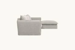 Neva Chaise Sectional 22 Neva Chaise Sectional -SIXPENNY STORE neva chaise sectional medium weight linen jasmine rice product PDP3 4 pc