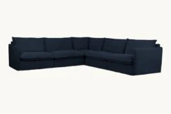 Neva Corner Sectional Slipcover Only 29 Neva Corner Sectional Slipcover Only -SIXPENNY STORE neva corner sectional cotton canvas ancient indigo product 20383a75 0178 44a3 ba76 3d85cc0825f2