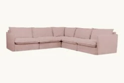 Neva Corner Sectional Slipcover Only 27 Neva Corner Sectional Slipcover Only -SIXPENNY STORE neva corner sectional cotton linen sundazed coral product dec410a0 4907 4685 9d3d e35080be2178
