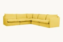 Neva Corner Sectional Slipcover Only 37 Neva Corner Sectional Slipcover Only -SIXPENNY STORE neva corner sectional washed cotton linen lemon ice product 5e848c49 9886 4393 9b93 01ee8282738f