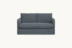 Neva Loveseat 28 Neva Loveseat -SIXPENNY STORE neva loveseat light weight linen black pepper product