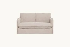Neva Loveseat 36 Neva Loveseat -SIXPENNY STORE neva loveseat light weight linen oat flour product