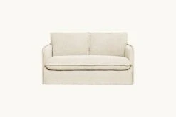 Neva Loveseat 30 Neva Loveseat -SIXPENNY STORE neva loveseat medium weight linen warm oatmeal product
