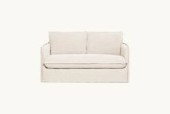 Neva Loveseat 34 Neva Loveseat -SIXPENNY STORE neva loveseat washed cotton linen corn silk product