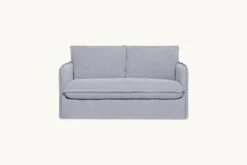 Neva Loveseat 37 Neva Loveseat -SIXPENNY STORE neva loveseat washed cotton linen dried lavender product