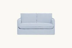 Neva Loveseat 33 Neva Loveseat -SIXPENNY STORE neva loveseat washed cotton linen morning glory product