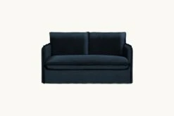 Neva Loveseat 38 Neva Loveseat -SIXPENNY STORE neva loveseat washed cotton velvet star sapphire product