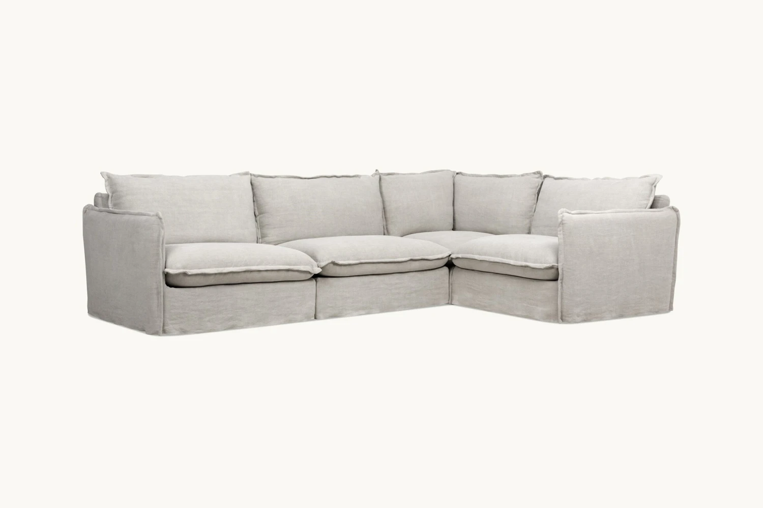 Neva L-Shape Sectional Slipcover Only 6 Neva L-Shape Sectional Slipcover Only - Image 6