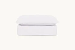 Neva Ottoman Slipcover Only -SIXPENNY STORE neva ottoman cotton linen pacific pearl product chair da010cdf fc84 461c ae27 e606ccaaa65c