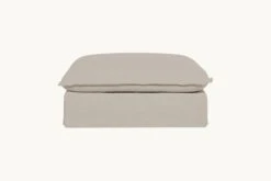 Neva Ottoman -SIXPENNY STORE neva ottoman washed cotton linen blanched almond product sectional eccb7934 4a34 4e6e 8b35 720e63a5549f