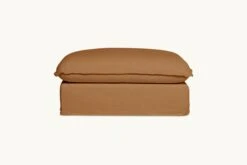 Neva Ottoman Slipcover Only -SIXPENNY STORE neva ottoman washed cotton linen sweet potato product chair c2f3a38f c1dc 4a1c bea2 6c6be43a9765