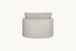 Neva Round Daybed -SIXPENNY STORE neva round daybed medium weight linen jasmine rice product pdp4