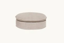 Neva Round Ottoman Slipcover Only 38 Neva Round Ottoman Slipcover Only -SIXPENNY STORE neva round ottoman light weight linen oat flour product 49cab5fd ec9e 4ce0 a40a c8da786810dc