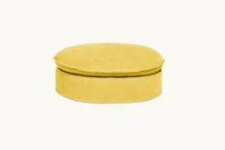 Neva Round Ottoman Slipcover Only 36 Neva Round Ottoman Slipcover Only -SIXPENNY STORE neva round ottoman washed cotton linen lemon ice product f6ed0658 0859 442c bad0 a1d41504ebb6