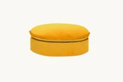 Neva Round Ottoman Slipcover Only 31 Neva Round Ottoman Slipcover Only -SIXPENNY STORE neva round ottoman washed cotton velvet amber coast product 28f812c4 7e43 4da6 bdcd 31d268a02a32