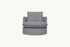 Neva Round Swivel Chair 38 Neva Round Swivel Chair -SIXPENNY STORE neva round swivel chair light weight linen ink cap product d833d8ce 15f1 484f a541 82918bb2768f