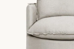 Neva Round Swivel Chair Slipcover Only -SIXPENNY STORE neva round swivel chair medium weight linen jasmine rice product pdp6 slipcover 1b612f84 5d8c 4453 8a53 6692529300a9