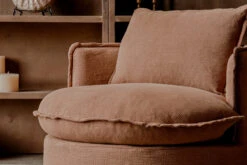 Neva Round Swivel Chair 27 Neva Round Swivel Chair -SIXPENNY STORE neva round swivel chair washed cotton linen sweet potato product pdp8