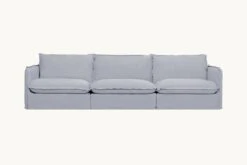 Neva Sectional Slipcover Only 35 Neva Sectional Slipcover Only -SIXPENNY STORE neva sectional sofa washed cotton linen dried lavender product 9603d8aa a4e6 4bbc a7f7 d1ceba1b354c