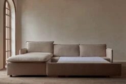 Neva Sleeper Chaise Sectional 22 Neva Sleeper Chaise Sectional -SIXPENNY STORE neva sleeper chaise sectional recycled poly linen golden reed product pdp9 laf