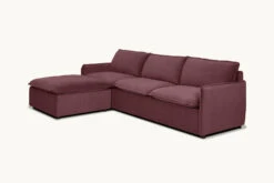 Neva Sleeper Chaise Sectional 37 Neva Sleeper Chaise Sectional -SIXPENNY STORE neva sleeper chaise sectional thread dyed cotton linen summer plum product laf