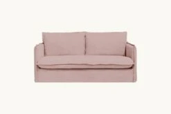 Neva Sofa -SIXPENNY STORE neva sofa cotton linen sundazed coral product 72