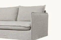 Neva Sofa -SIXPENNY STORE neva sofa medium weight linen jasmine rice product PDP5 72
