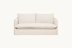 Neva Sofa -SIXPENNY STORE neva sofa washed cotton linen corn silk product 72