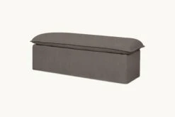 Neva Storage Bench 29 Neva Storage Bench -SIXPENNY STORE neva storage bench cotton canvas moon dust product