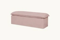 Neva Storage Bench 33 Neva Storage Bench -SIXPENNY STORE neva storage bench cotton linen sundazed coral product