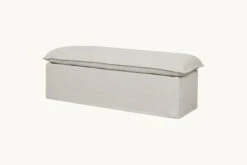 Neva Storage Bench 39 Neva Storage Bench -SIXPENNY STORE neva storage bench medium weight linen jasmine rice product