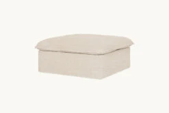 Neva Storage Ottoman Slipcover Only -SIXPENNY STORE neva storage ottoman cotton canvas beach walk product slipcover