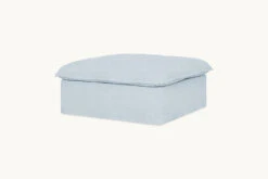 Neva Storage Ottoman Slipcover Only -SIXPENNY STORE neva storage ottoman cotton linen salt water product slipcover