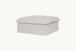 Neva Storage Ottoman -SIXPENNY STORE neva storage ottoman medium weight linen jasmine rice product