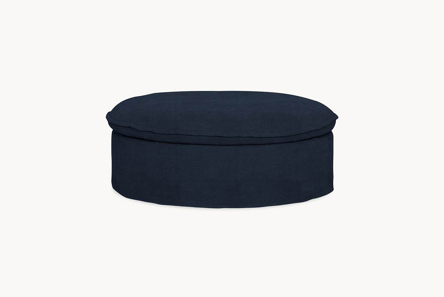 Neva Round Storage Ottoman 8 Neva Round Storage Ottoman - Image 8