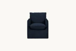 Neva Swivel Glider Chair -SIXPENNY STORE neva swivel glider chair cotton canvas ancient indigo product