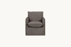 Neva Swivel Glider Chair -SIXPENNY STORE neva swivel glider chair cotton canvas moon dust product