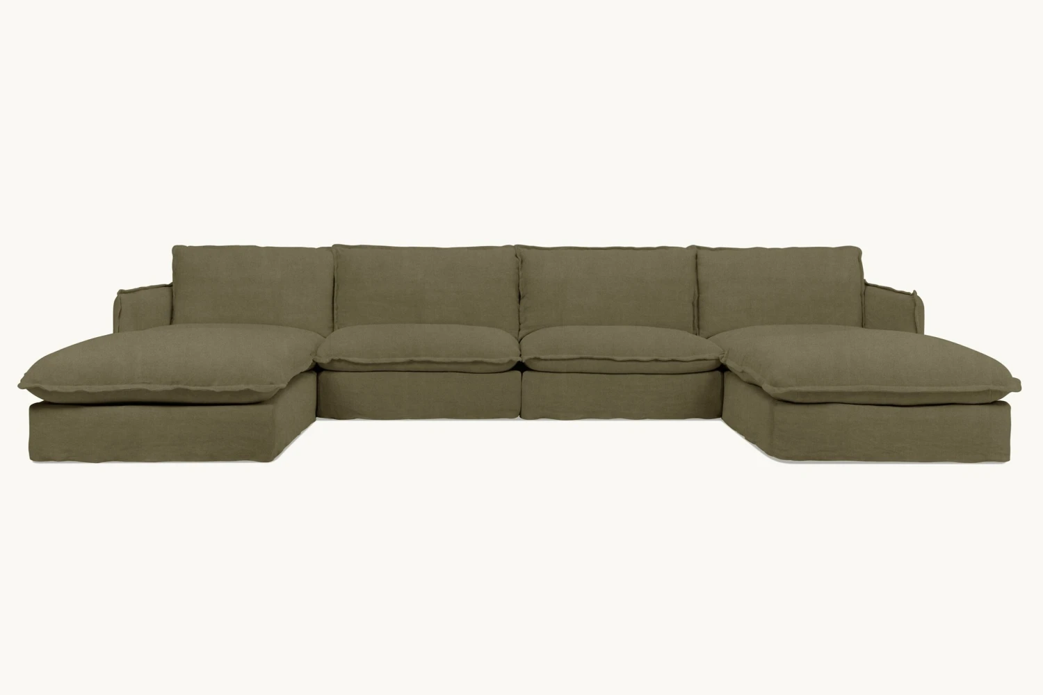 Neva U-Shape Sectional Slipcover Only 9 Neva U-Shape Sectional Slipcover Only - Image 9
