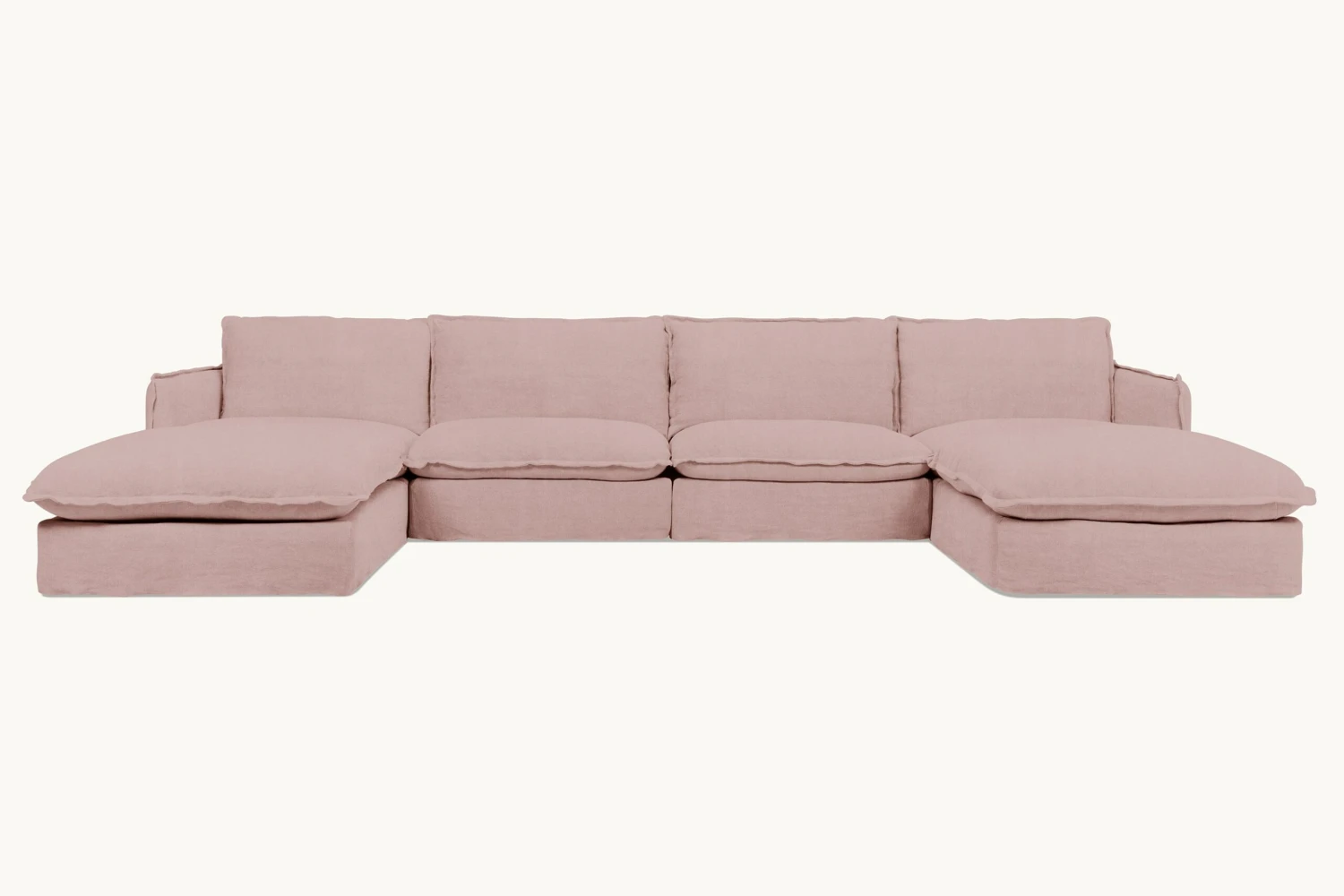 Neva U-Shape Sectional Slipcover Only 8 Neva U-Shape Sectional Slipcover Only - Image 8