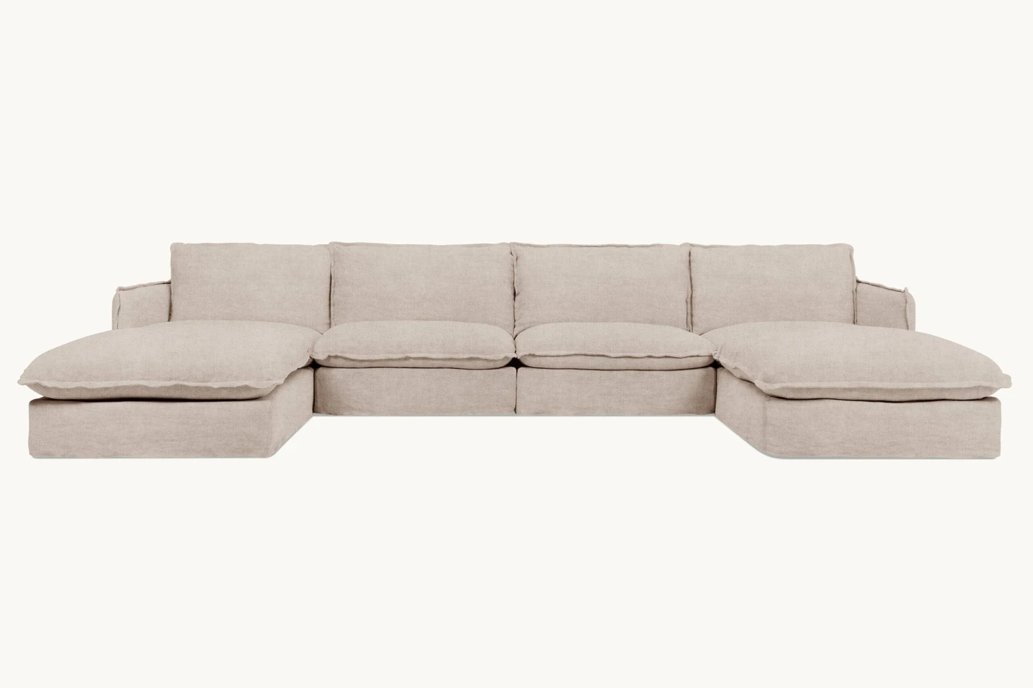 Neva U-Shape Sectional Slipcover Only 20 Neva U-Shape Sectional Slipcover Only - Image 20